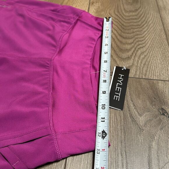 Hylete Versa 5" Pink Lined Pocket Running Shorts Size XS - Picture 10 of 13